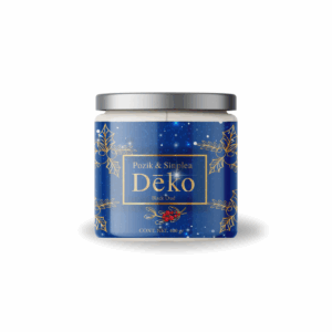 Vela Glint Black Oud (madera natural ambar y especies)